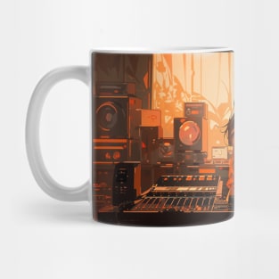 Lofi Girl In The Studio Deep House Mug